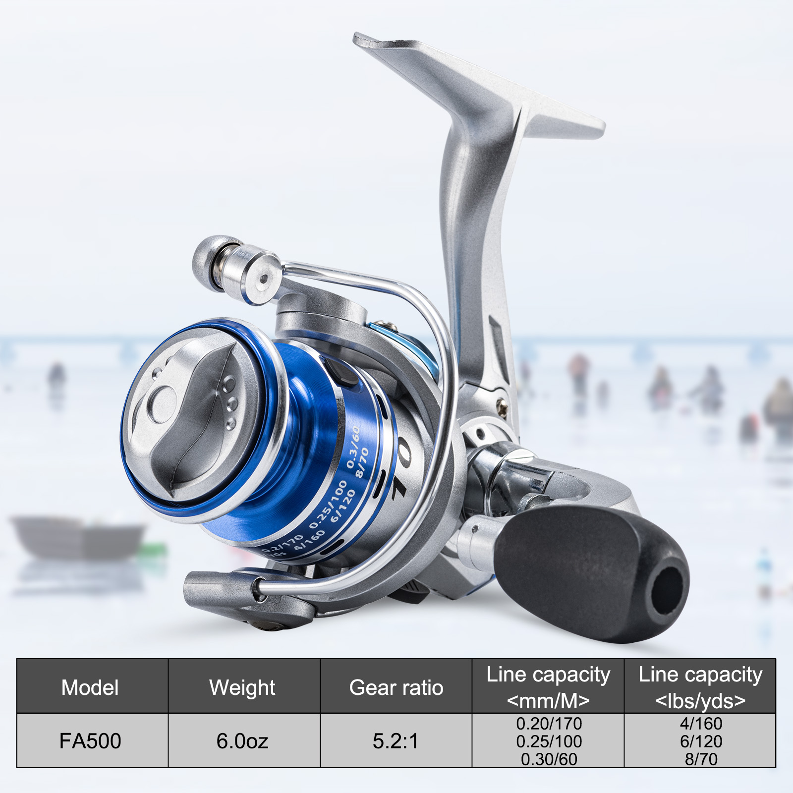 Goture New Ice Fishing Reels W - огляд і ціна Ice Fishing Reel