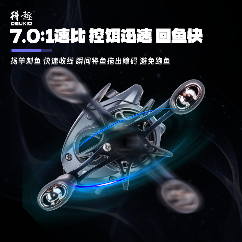 Q1 Baitcasting Reel With Dc Br - огляд і ціна Reel Spare Spool