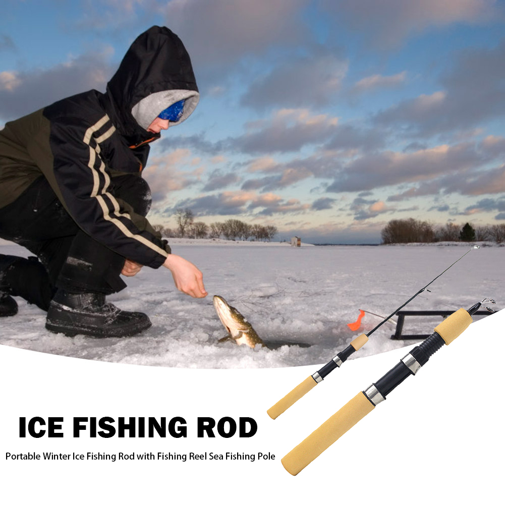 Ice Fishing Rod Portable Spinn - огляд і ціна Ice Fishing Reel
