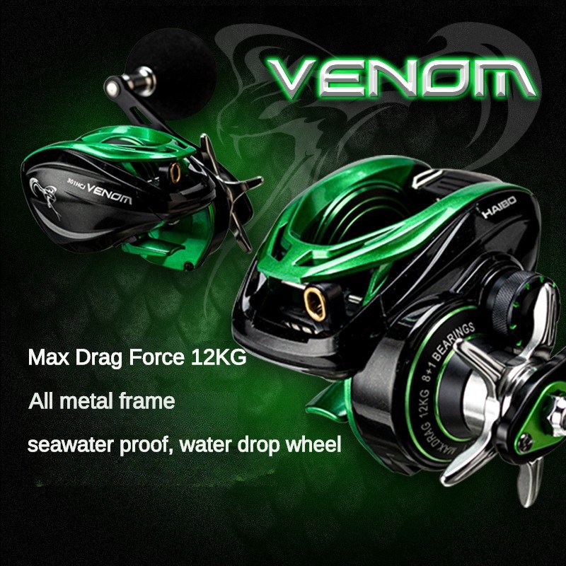 HAIBO VENOM Anti-saltwater Fis - огляд і ціна Ice Fishing Reel