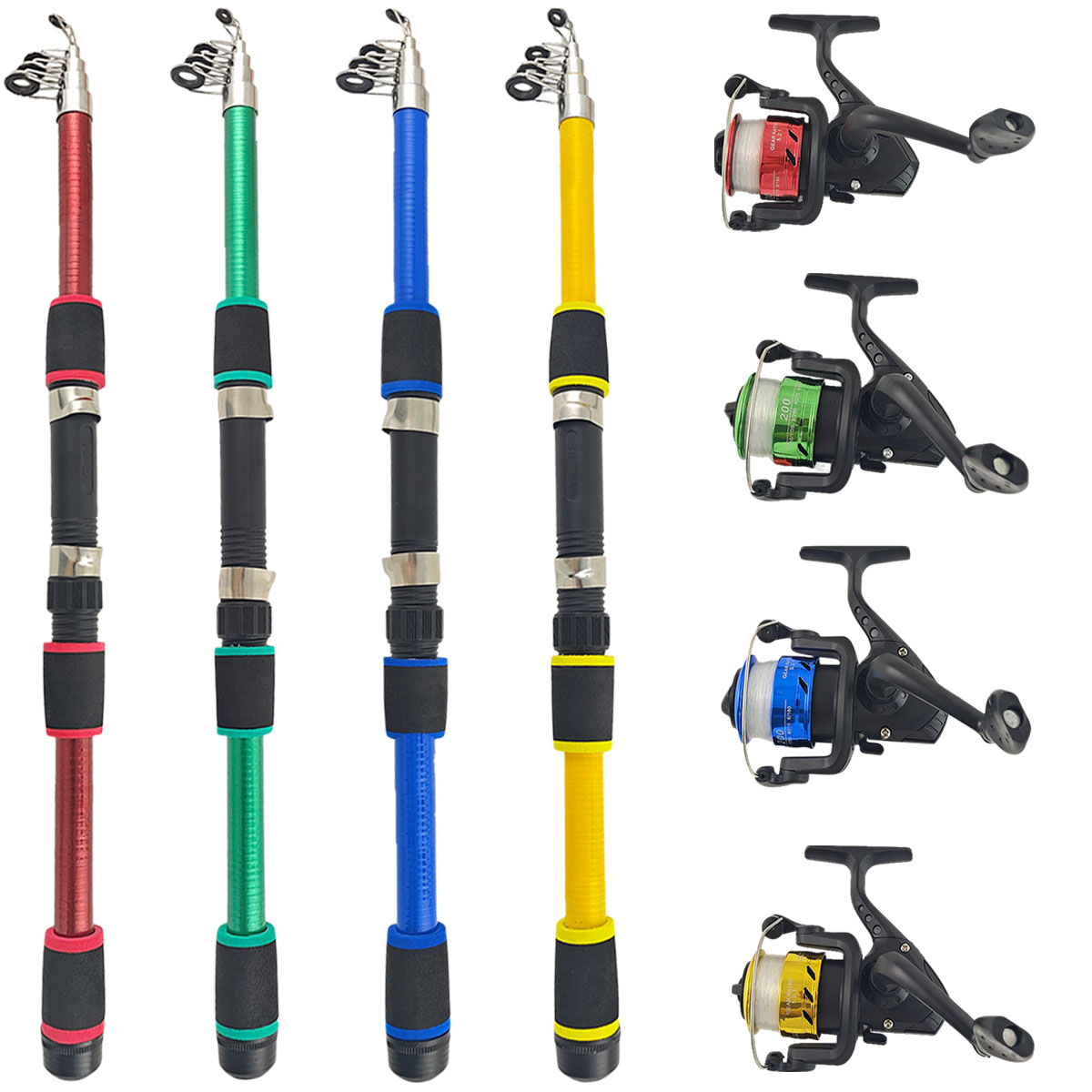 Mini Telescopic Sea Fishing Ro - огляд і ціна Reel Bag