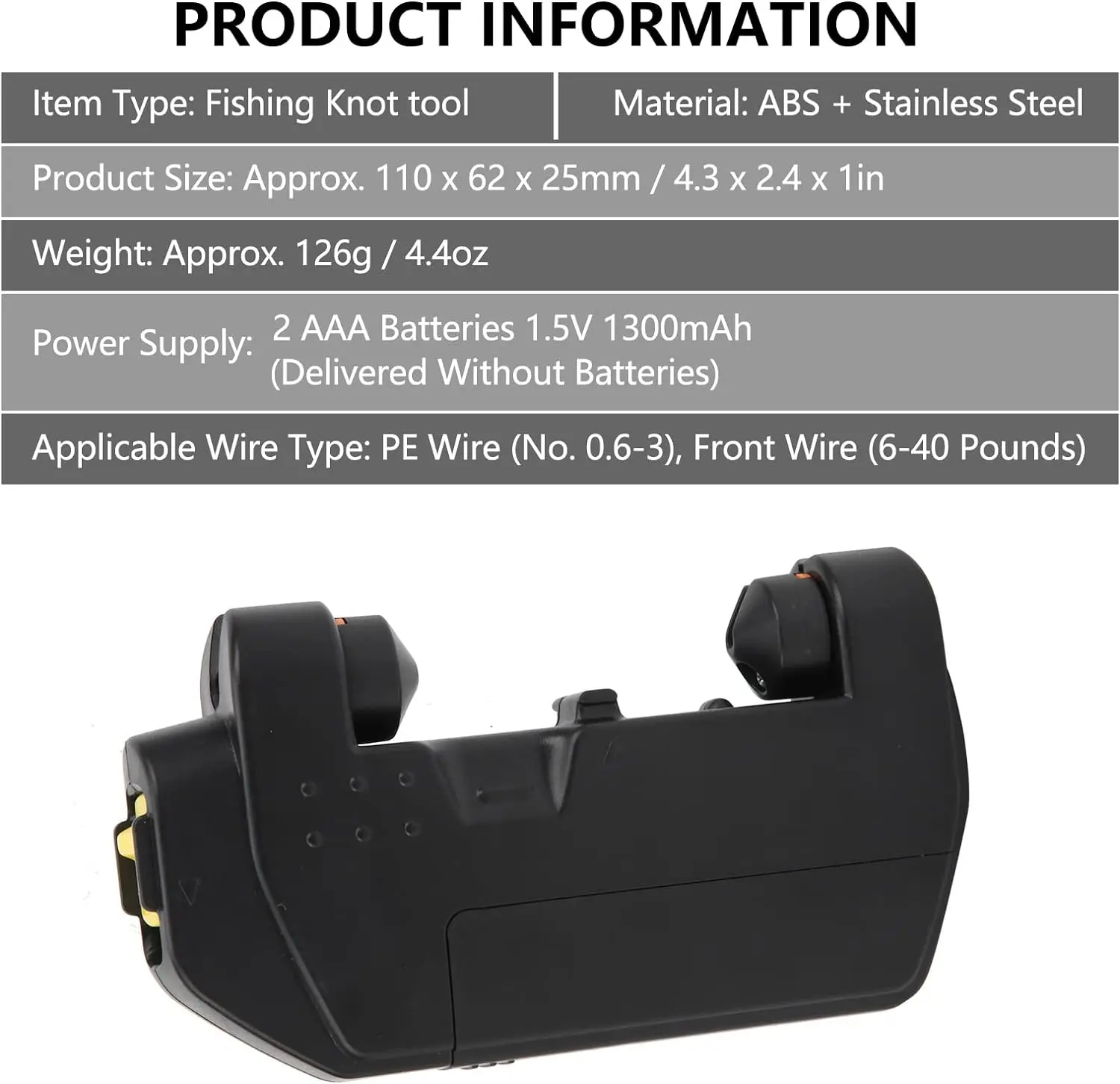 Electric Fishing Line Knotter  - огляд і ціна Fly Reel