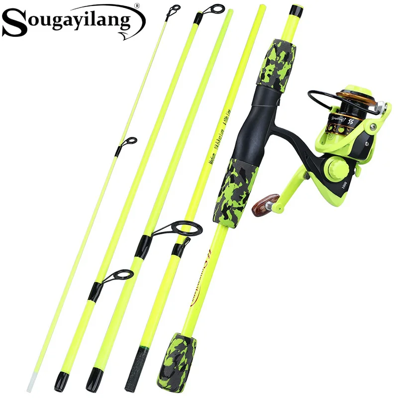 Sougayilang Portable 5 Section - огляд і ціна Spincast Reel
