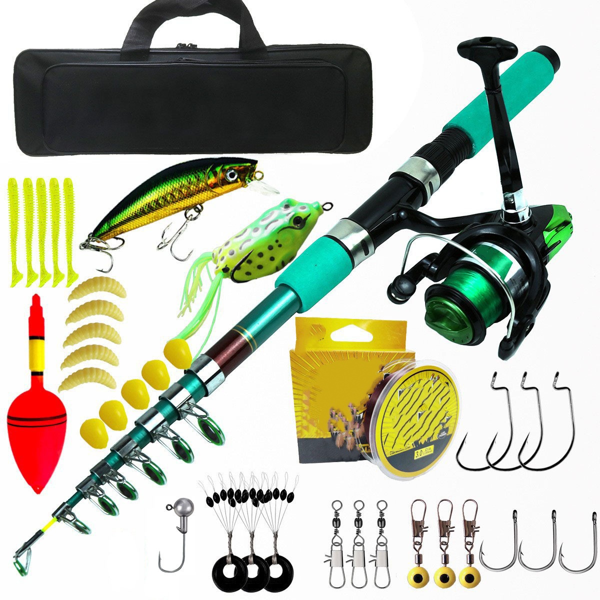 Portable Ultralight Carp Teles - огляд і ціна Spinning Reel