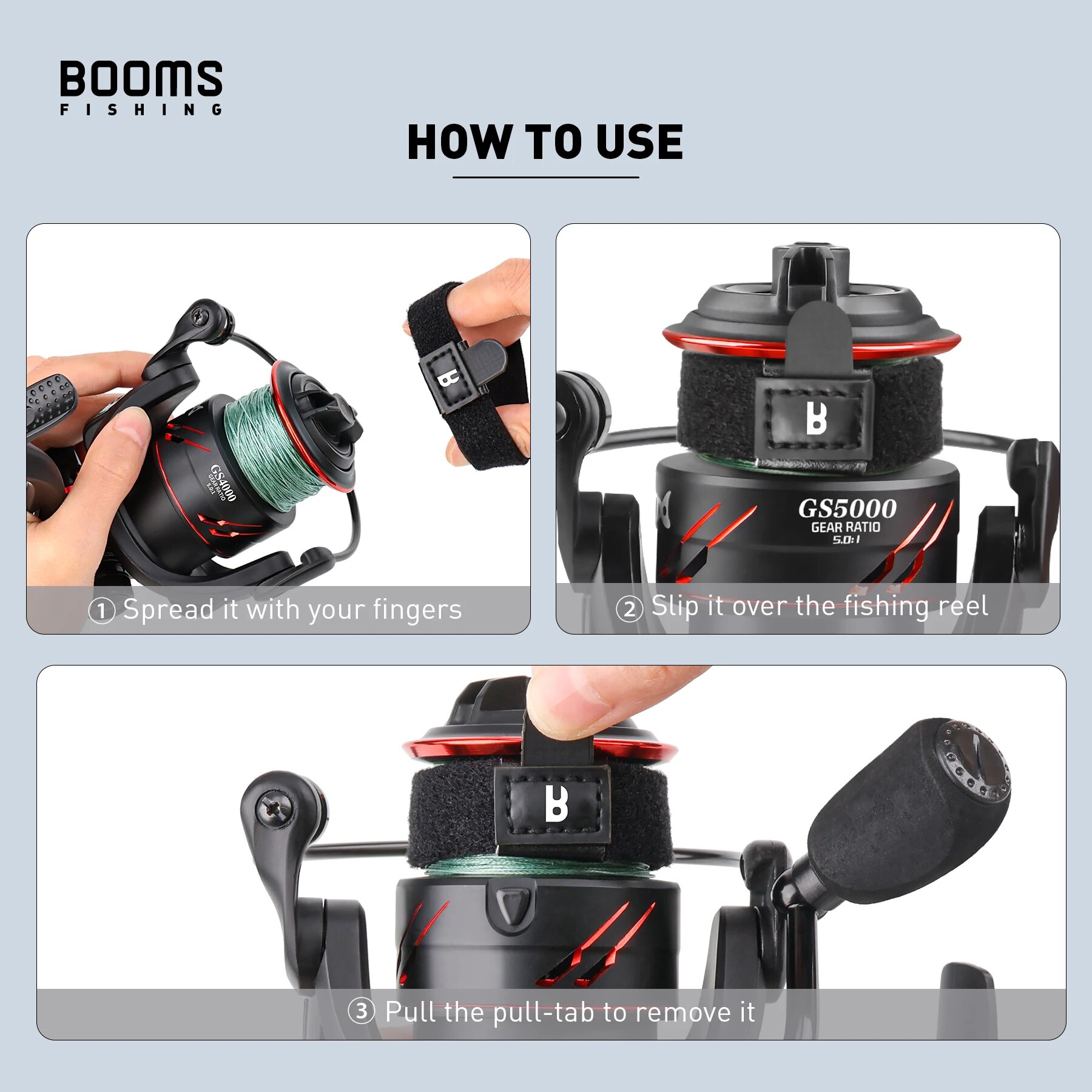 Booms Fishing SB1 4Pcs Spinnin - огляд і ціна Spinning Reel